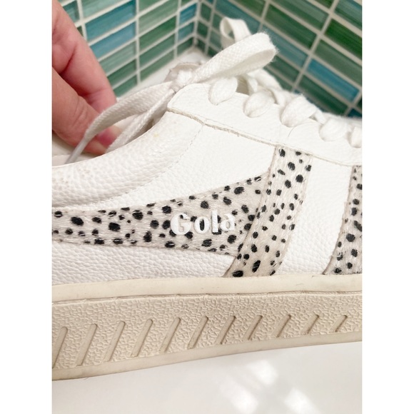 Evereve x GOLA Grandslam Tropic Sneaker with calf hair SZ: 10 - Picture 4 of 12